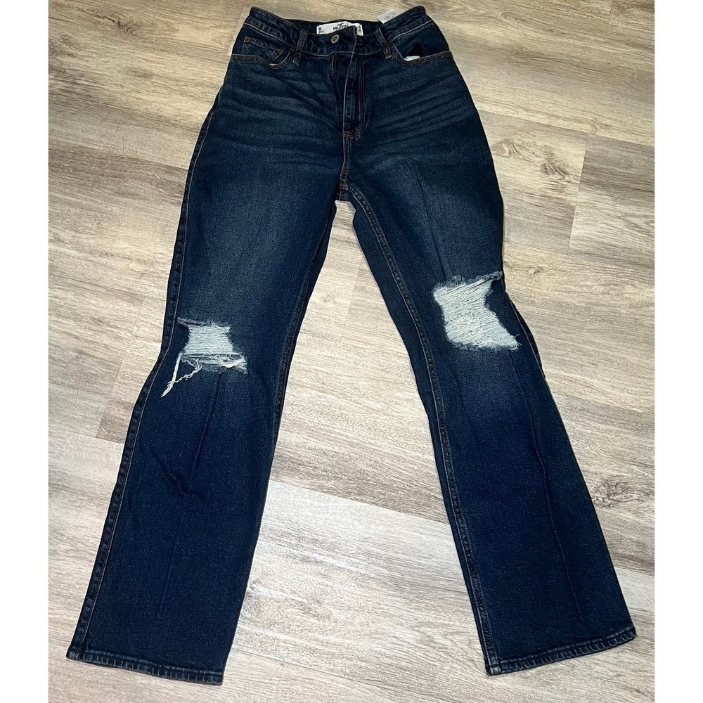 Hollister, curvy ultra high rise Dad Jean size 1 regular